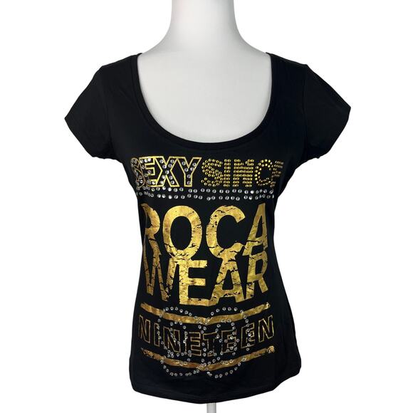 Rocawear Studded Short Sleeve Tee - Picture 1 of 7